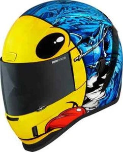 CASCO INTEGRALE - ICON AIRFORM BROZAK MIPS BLU - OMOLOGATO ECE 2206 AEROGRAFATO - Picture 1 of 12