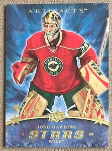 Josh Harding 2008-09 Upper Deck Artifacts Gold #175 /75 Minnesota Wild Parallel - Picture 1 of 2