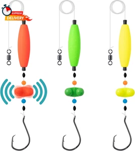 Catfish Rigs Catfish Float Rigs Catfishing Tackle Santee Rig 5/0 6/0 Circle Hook - Bild 1 von 12
