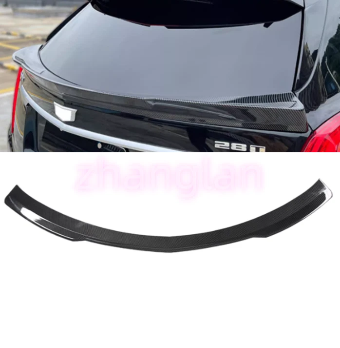 Alerón trasero de carbono ABS para Cadillac XT5 2017-24 divisor ala media repuesto Foto 1 de 4