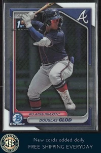 Douglas Glod 2024 Bowman Chrome Prospects #BCP-11 Atlanta Braves - Picture 1 of 2