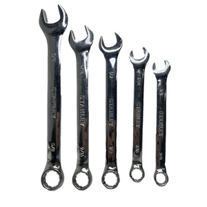 Stanley 5pc SAE Combination Wrench Set – 3/8" to 5/8" – 12-Point – Used - Picture 1 of 7