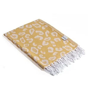 Turkish Bath & Beach Towel – Reversible Leopard Design - Turkish Cotton - - Picture 1 of 7