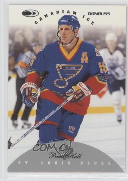 1996-97 Donruss Canadian Ice Brett Hull #65 HOF - Image 1 of 2