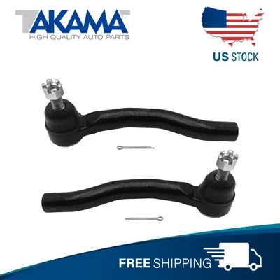 2 pcs ⭐TAKAMA⭐Front Outer Tie Rod Ends Pair For 18-23 TOYOTA CAMRY, 19-22 AVALON - Image 1 of 4