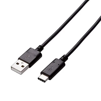 Cable USB Elecom Tipo C (USB A a USB C) 0,5m Certificado USB2.0 Salida 3A Ma 884 Foto 1 de 4