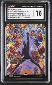 THRILL OF POSSIBILITY Marvel Eternal-Legal Foil Mythic CGC 10 MTG [Nostalgium] - Picture 1 of 2