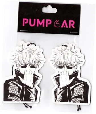PumpCar 2 piezas Gojo Satoru doble cara colgante anime japonés cereza  Foto 1 de 4