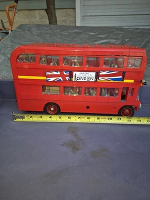 LEGO London Bus 10258 100% Complete No Box - Image 1 of 4