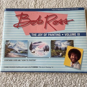 The Joy of Painting Bob Ross -1st Printing, Illus., PB, 1986-1987 - Picture 1 of 4