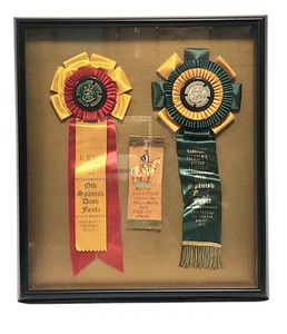 1973 Santa Barbara Old Spanish Days Fiesta Ribbons Honorary President - Picture 1 of 11