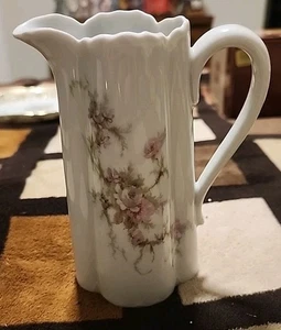 Small Vintage Haviland Limoges Pitcher - B - Picture 1 of 7