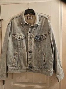 CHAQUETA DE COLECCIÓN RARA LEE JEANS HECHA EN ESTADOS UNIDOS EXCLUSIVAMENTE PARA HARD ROCK CAFÉ HOMBRE TALLA XL - Imagen 1 de 19