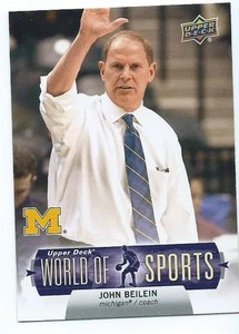 John Beilein 2011 Upper Deck World of Sports #79 MICHIGAN Coach Qty - Picture 1 of 1