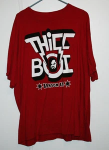 Camiseta Roja WWE Auténtica Big Bronson Reed THICC BOI 3XL XXXL - Imagen 1 de 3