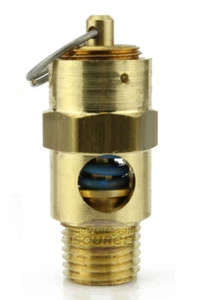1/4" NPT 75 PSI Air Compressor Safety Relief Pressure Valve Tank Pop Off USA - Picture 1 of 6