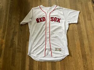 Carlos Febles Team Issued Boston Red Sox White Home Jersey MLB Authenticated