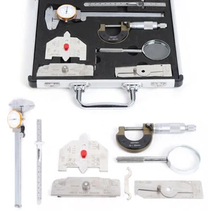 Welding Gauge Inspection Kit Welder Inspection Gauge Tool Test Ruler Box NEW - Picture 1 of 21