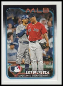 2024 Topps #424 Best Of The Best (Mookie Betts / Rafael Devers) - Picture 1 of 1