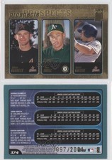 2001 Topps Prospects Gold /2001 Adam Everett Jose Ortiz Keith Ginter #374