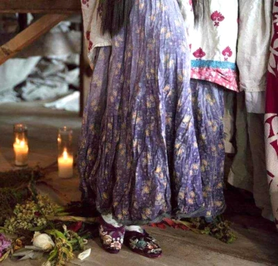 💜Collector Frida Kalho💖Magnolia Pearl💜Jupe Nepali Peasant Summit💜Sold Out - Photo 1/4