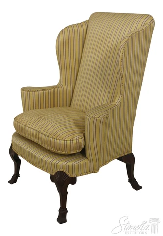 59031EC: BAKER Historic Charleston George III Wing Chair Cover