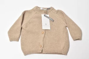 bellybutton Strickjacke 1/1 Arm Größe 50/56 beige Mädchen neu Baumwolle - Bild 1 von 3
