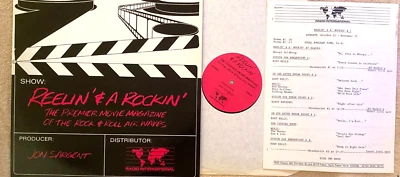 10/31/86 REELIN & ROCKIN, ROCK IN THE MOVIES w/KURT KELLY (KLOS-FM), INTERVIEWS - Image 1 of 4