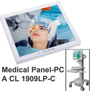 MEDIZIN MEDICAL COMPUTER PANEL PC ACL OR-PC 1909LP-C 19" 48cm ELO TOUCHSCREEN - Bild 1 von 1