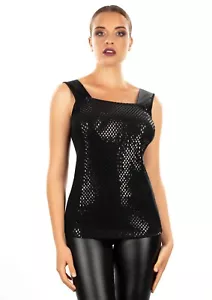 EGI Exklusives ärmelloses Top aus Wollmischung Lurex. Proudly Made in Italy (4309) - Bild 1 von 2
