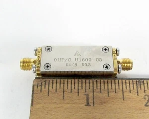 9HP/C-U160.0-C3 RF/ Microwave Part w/ (2) SMA-KFD5 Connectors SMA Male - Picture 1 of 4