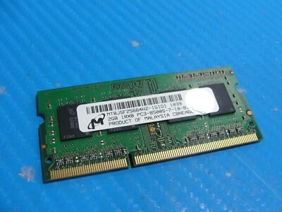 MacBook A1286 Laptop Micron 2GB Memory PC3-8500S-7-10-B1 MT8JSF25664HZ-1G1D1 - Image 1 of 4