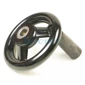 O.D*Hole*Keyway 100x12x4mm 3 Spoke Hand Wheel Revolving For Milling Machine - Picture 1 of 5