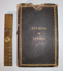 1816-19 MAPS Environs of London by Col MUDGE at the Tower 4 Sheets in a Slipcase - Picture 1 of 24