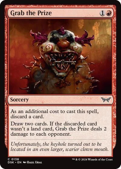 MTG Grab the Prize - DSK Duskmourn: House of Horror NM - image 1 of 1