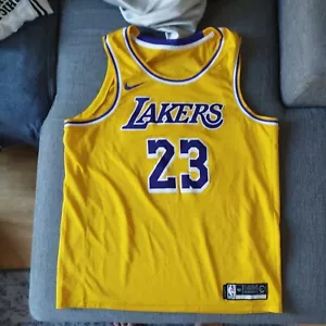 NBA Jersey Trikot LeBron James LA Lakers Champs 2020 Nike Swingman L /48 DSNWT - Bild 1 von 3