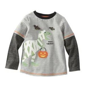 Mud Pie Halloween Dino Mummy T-Shirt 12-18 Months - Picture 1 of 2