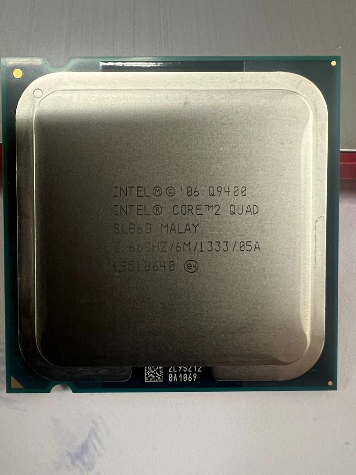 Intel Core 2 Quad Q9400 2.67GHz 4-Core LGA775 Desktop CPU Processor SLB6B 95W - Image 1 of 1