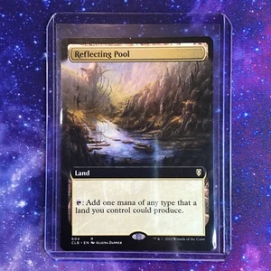 Reflecting Pool - RARE - 604 - Extended Art (CL: Baldur's Gate) MTG Magic - Imagen 1 de 2