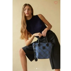 NWOT J & L TWEED GEMMA HANDBAG - Picture 1 of 4