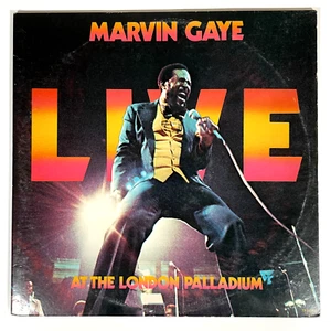 MARVIN GAYE Live At The London Palladium Vinyl 2 LPs 1977 VG+ - Picture 1 of 7