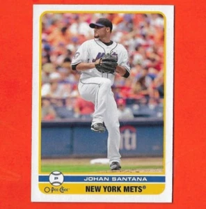 2009 O-Pee-Chee New York Mets Baseball Card #225 Johan Santana - Picture 1 of 1