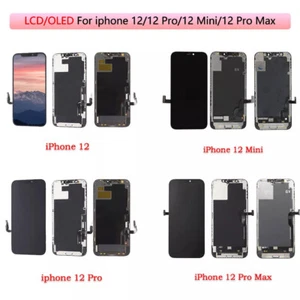 For iphone 12/12 Mini/12 Pro Max LCD/OLED Display Screen Assembly Replacement - Picture 1 of 35