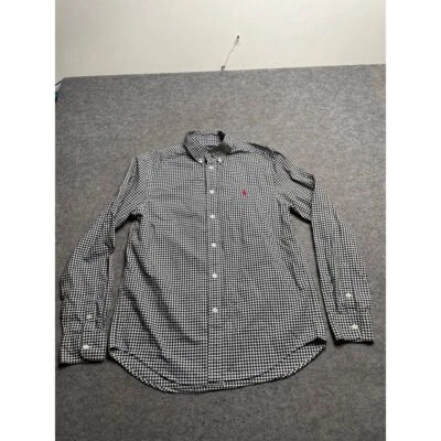 Ralph Lauren  Gingham Check Button Down Shirt Classic  Style Youth L/G (14-16) - Image 1 of 4