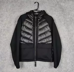 Mackage Jacket Mens Size Medium 38 Black Down Hooded Puffer Pockets Ski Coat - Picture 1 of 13