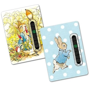 Twin Pack - Peter Rabbit Nursery and Room Thermometer for Baby/Child (2 designs) - Picture 1 of 1