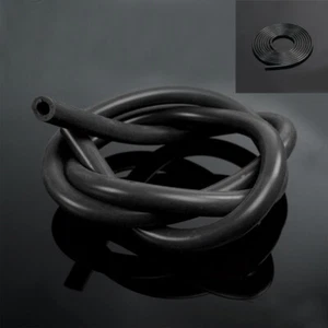 1/4"ID 6mm Black Full Silicone Fuel/Air Vacuum Hose/Line/Pipe/Tube 1 Meter 3.3ft - Bild 1 von 12
