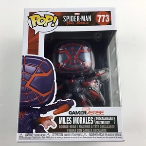 Funko Pop MILES MORALES PROGRAMMABLE MATTER SUIT Spider-Man #773 DAMAGED BOX - Picture 1 of 7