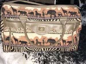 Pioneer Express Safari Gobelin Weekender groß Seesack Wochenendtasche Handgepäck  - Bild 1 von 3