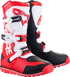 Alpinestars Tech T Boots 2004017-3016-8 Red/Black/White 8 - Picture 1 of 1